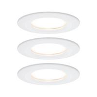 Deckenleuchte 3er-Set Ø 8,4 cm, dimmbar, rund - Basics (8,4/8,4/3,0cm) - Paulmann