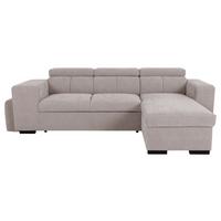 Ecksofa Sirius M grau, 251x165cm - Grau, KONVENTIONELL, Holz/Holzwerkstoff (251/165cm)