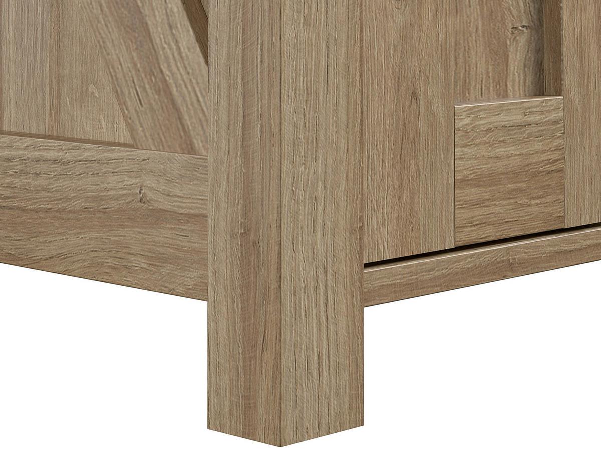 Lowboard Farmington Eichefarben B: 121cm - Eichefarben, Design, Holzwerkstoff (121/75/40cm) - MID.YOU