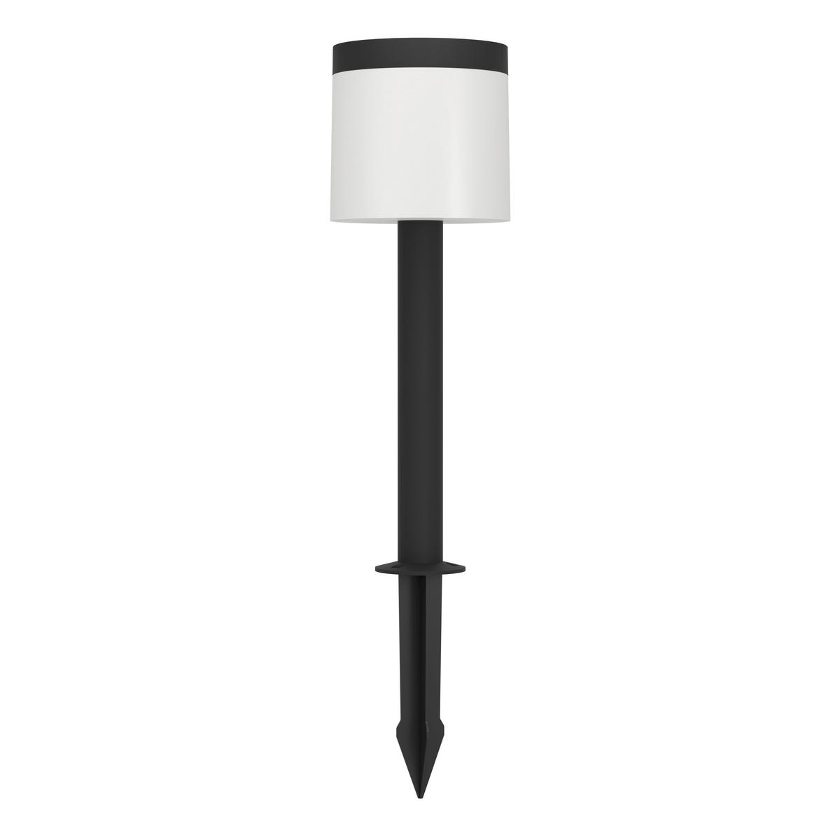 Solarleuchte 90177 Pantete - Schwarz/Weiß, Basics, Kunststoff (17,5/65cm) - Eglo