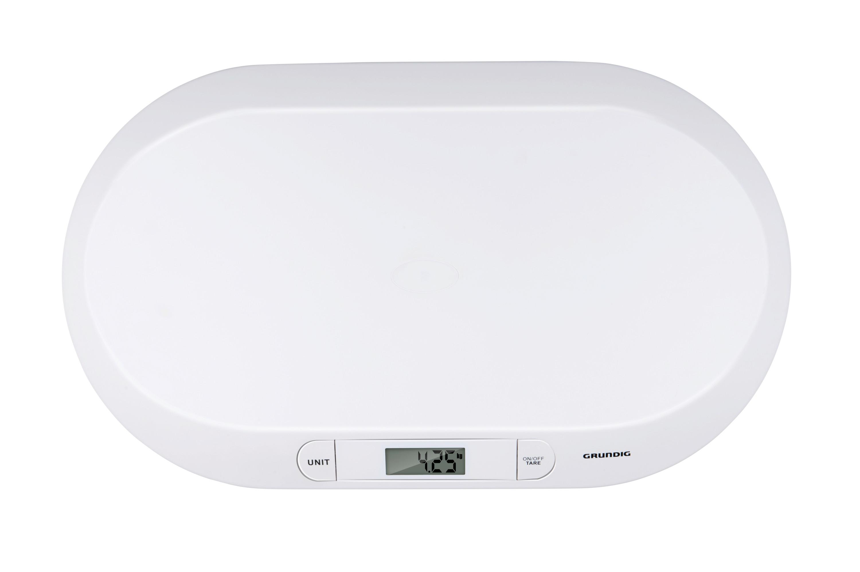 Babywaage Digitale Babywaage 29071 - Weiß, Basics, Kunststoff (55/32,5/3,5cm)