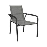 Gartenstuhl Mara - Beige/Grau, MODERN, Textil/Metall (60/87/63,5cm) - Beldano