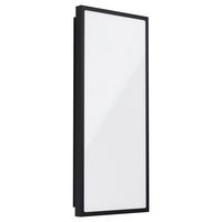 AUSSENWANDLEUCHTE 99534 CASAZ - Schwarz/Weiß, Basics, Kunststoff/Metall (25/6,5/57cm) - Eglo