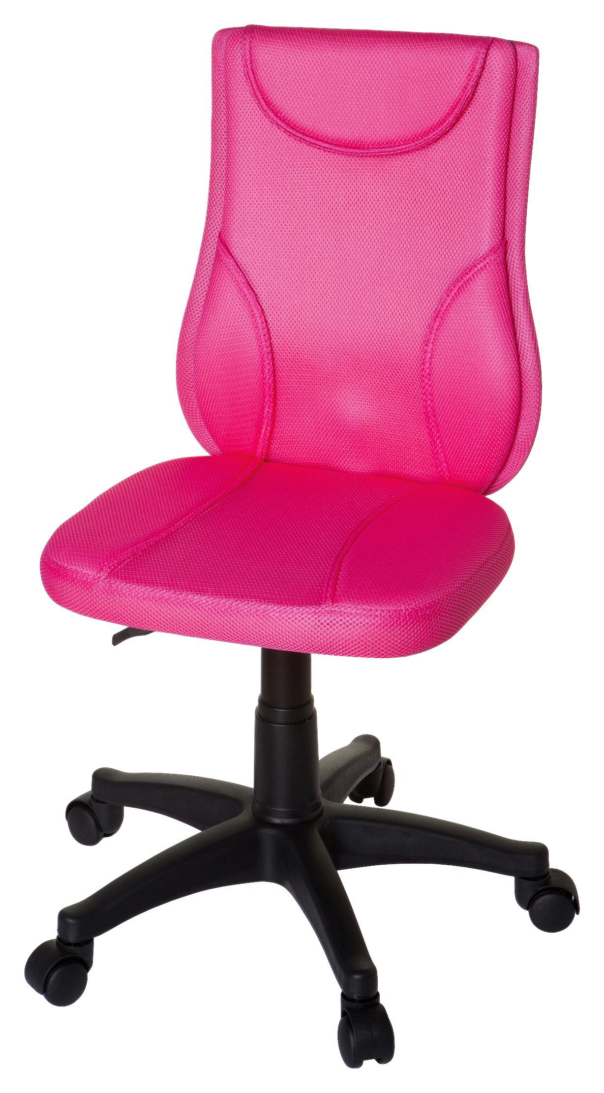 Jugenddrehstuhl Kiddy Base Pink - Pink, Basics, Kunststoff (46/84-94/40cm) - MID.YOU