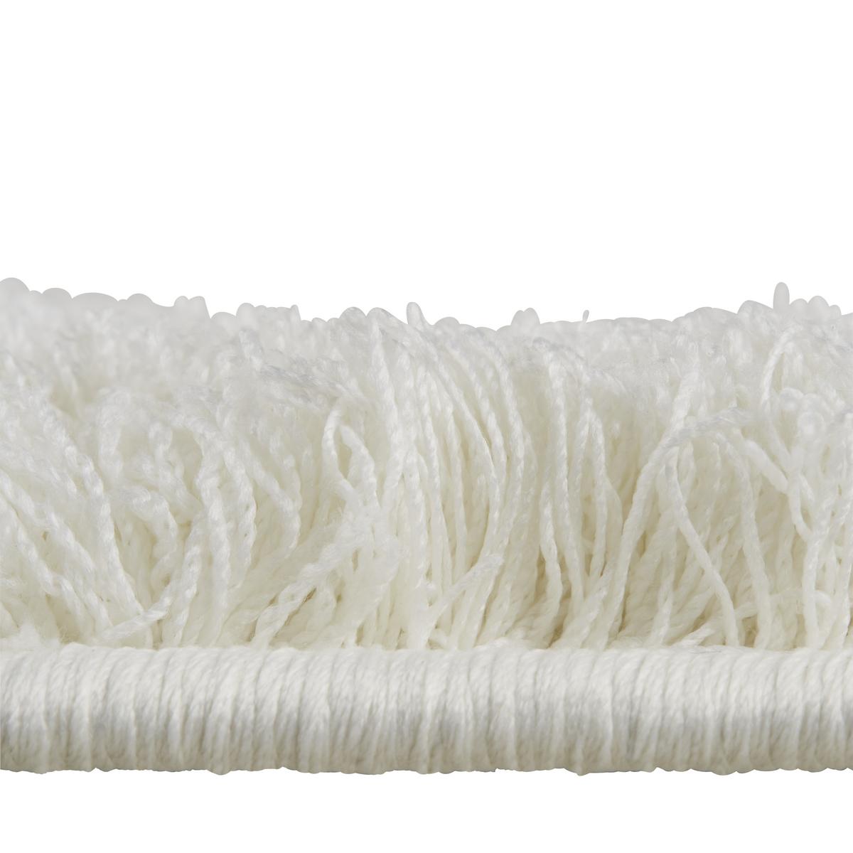 SHAGGY KOBEREC Stefan 1, 80/150cm, bílá - bílá, Moderní, textil (80/150cm) - Mömax