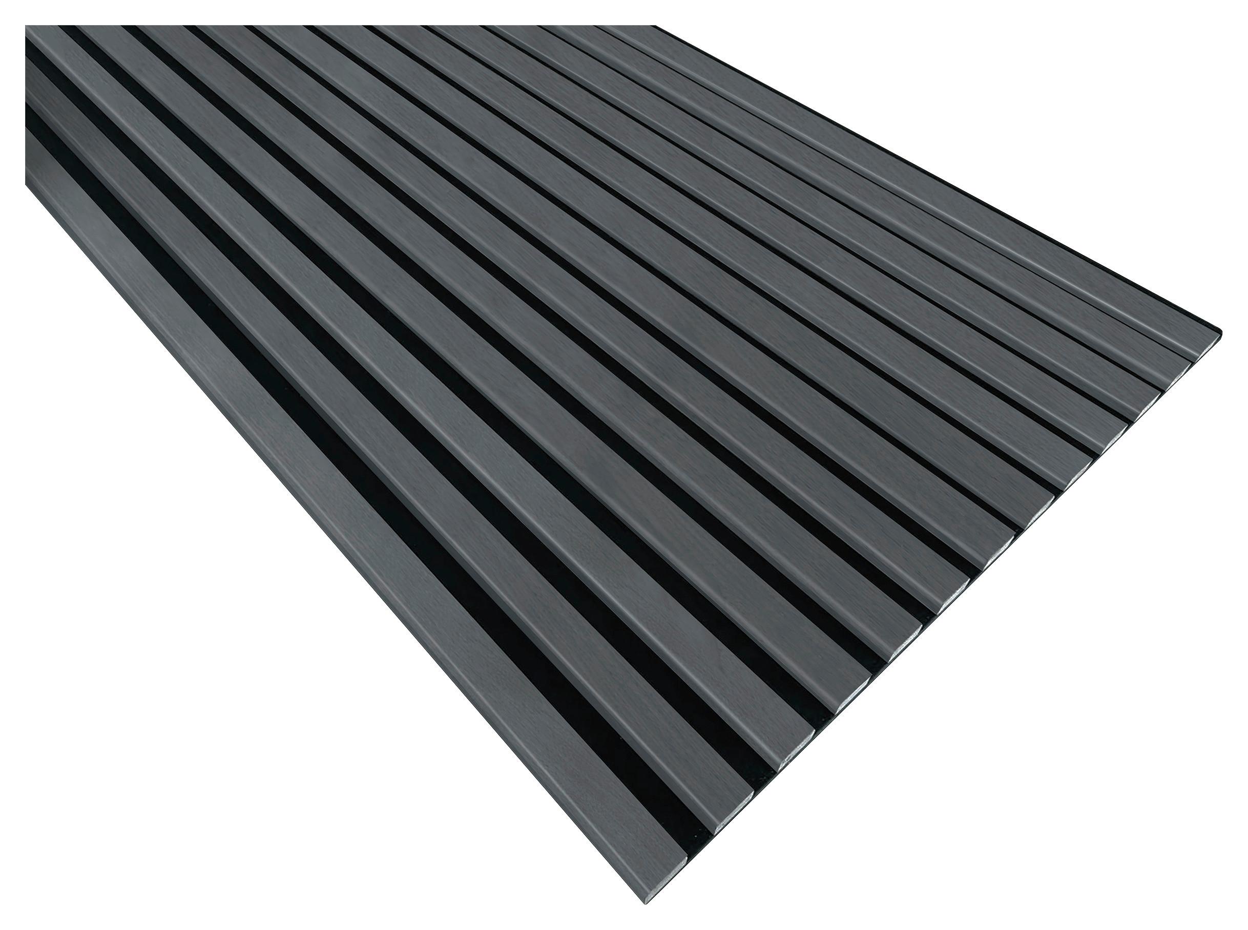Akustikpaneel Josef - Eiche dunkel, MODERN, Holzwerkstoff/Kunststoff (60/120/2cm)