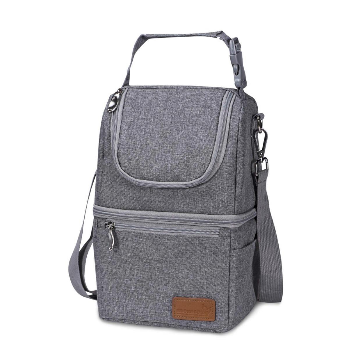 Warmhaltebox hellgrau - Hellgrau, Basics, Textil (20/36/7cm) - Momcozy