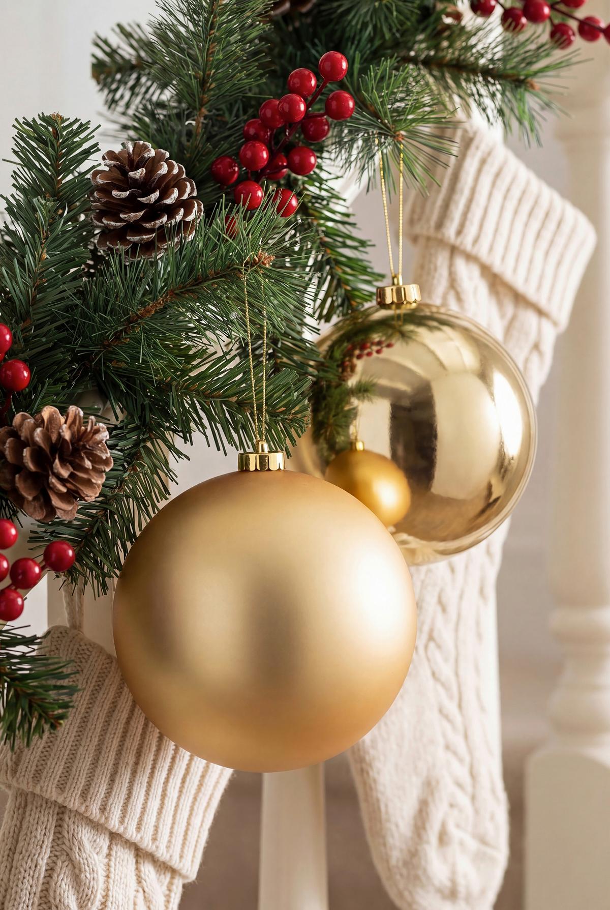 CHRISTBAUMKUGEL Daisy, Goldfarben - Goldfarben, KONVENTIONELL, Kunststoff (15cm) - Luca Bessoni
