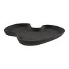 DEKORAČNÍ TALÍŘ LYA - černá, Konvenční, keramika (24/3/21.5cm) - Modern Living