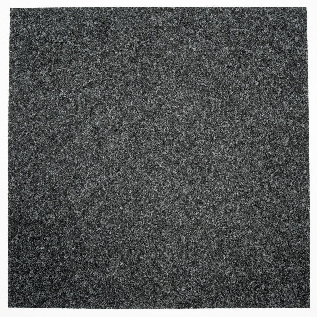 Teppichfliese Anthrazit Dynamic 50x50cm Florhöhe 6,5mm