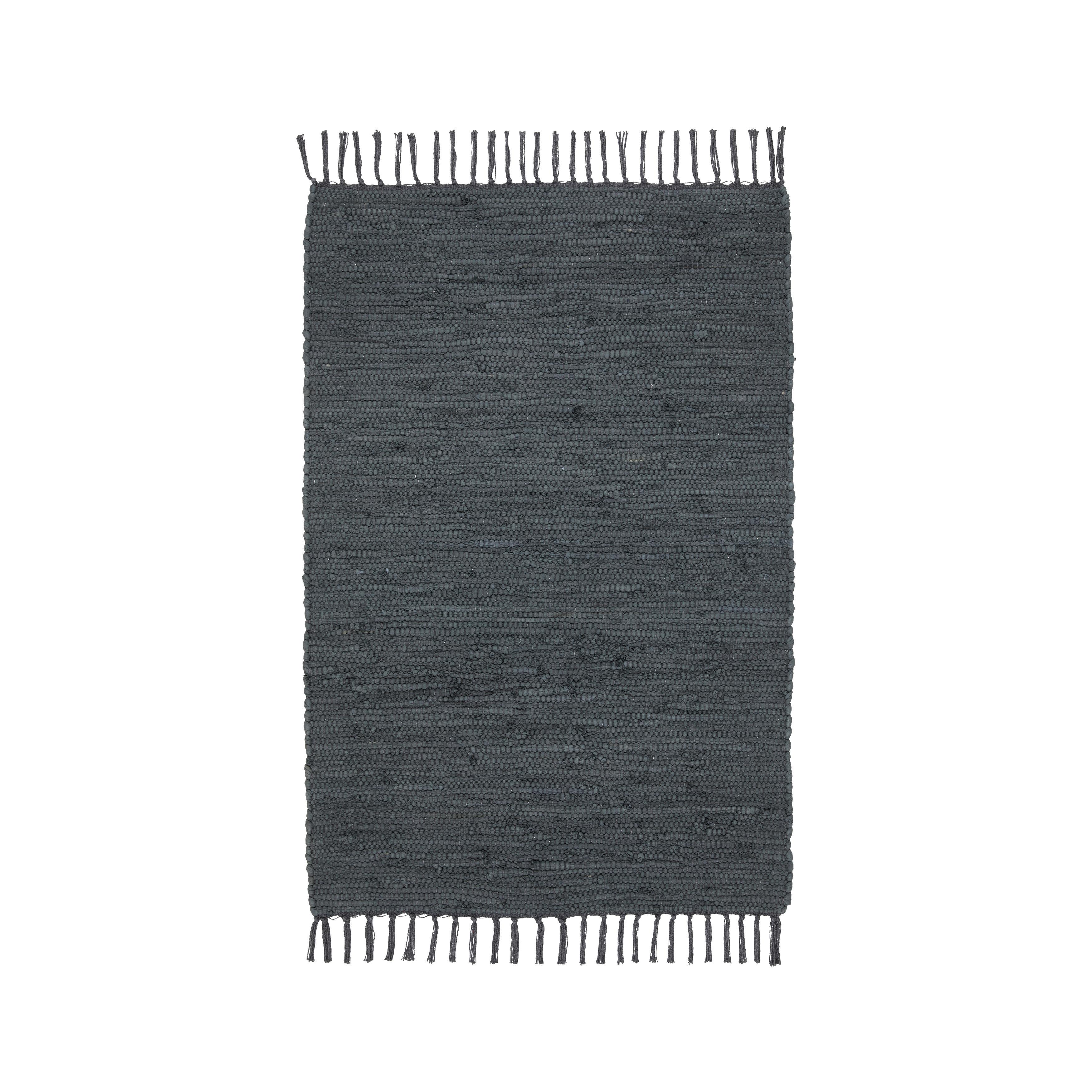 HADROVÝ KOBEREC Julia 3, 70/230cm, tmavě šedá - tmavě šedá, Romantický / Rustikální, textil (70/230cm) - Modern Living