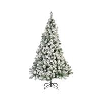 Vianočný stromček výška: 210 cm - biela/zelená, Konventionell, kov/plast (137/210cm) - Mömax