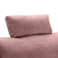 Opěrka hlavy LILLE, starorůžový manšestr - starorůžová, Moderní, textil (58/23/10cm) - Mömax