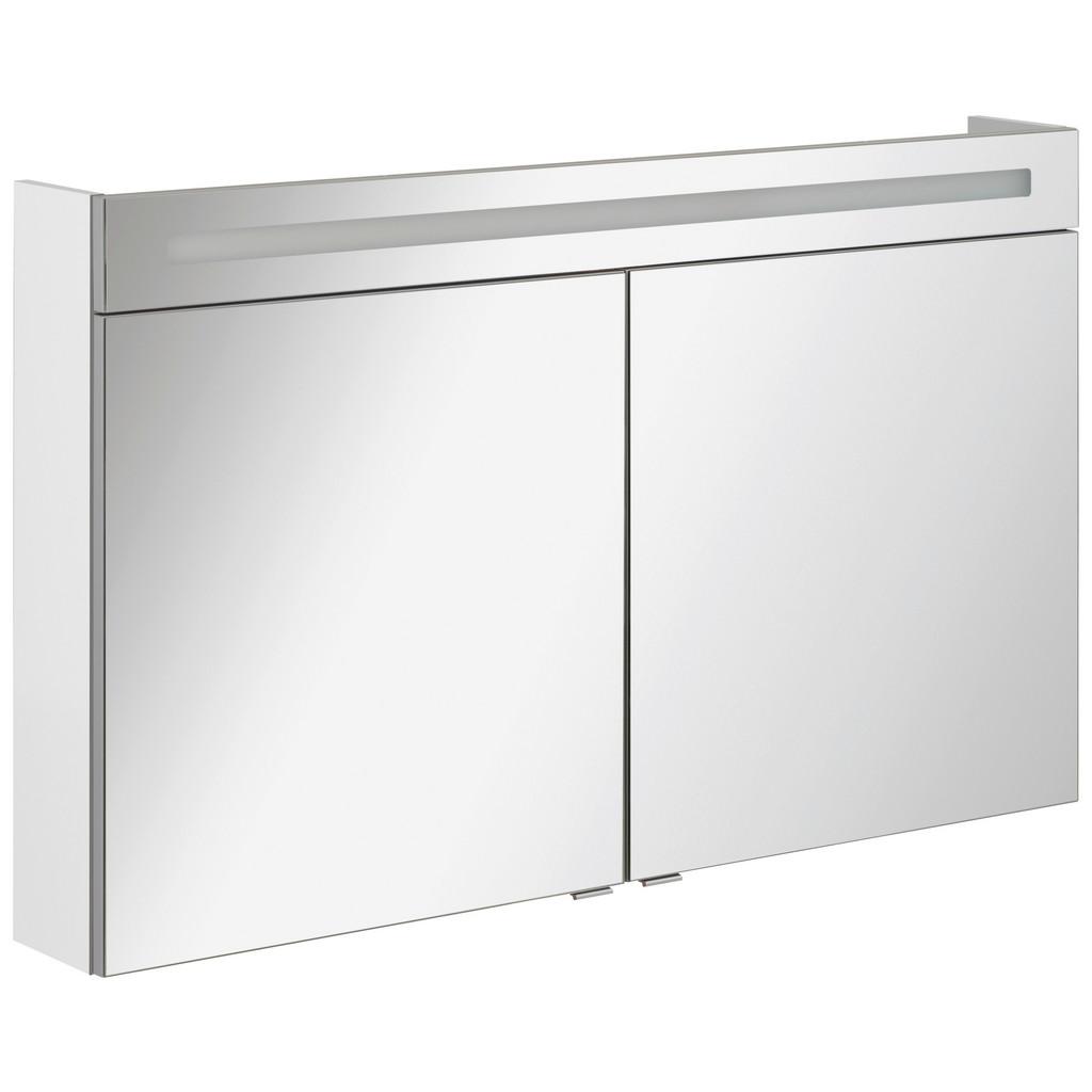 Spiegelschrank B.clever Mit Led 2-Türig BxHxT: 120x71x16 cm