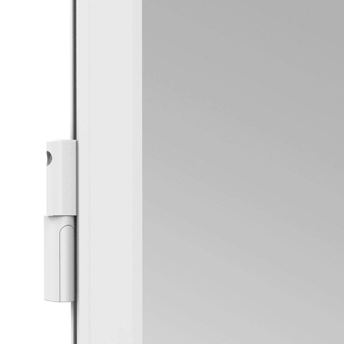 Fliegengitter Türe 120x240 Cm Weiß - Weiß, Basics, Metall (120/240cm)
