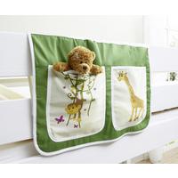 Vrecko na postel zelené - viacfarebná, Konventionell, textil (56/32/2cm) - MID.YOU