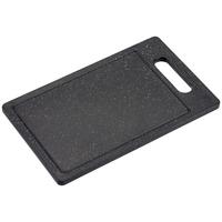 Schneidebrett Delara - Schwarz, Basics, Kunststoff (25,2/15,3/0,7cm) - James Wood