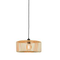 Hängeleuchte Bromo/h/4018/n - Naturfarben, Trend, Holz (40/20cm) - Good & Mojo