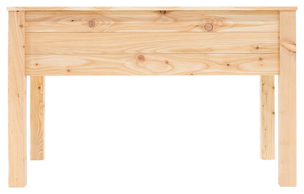 Hochbeet Echtholz Lärche 120x75x65 cm Lärchefarben - Lärchefarben, Basics, Holz (120/75/65cm)
