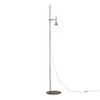 Stehleuchte Erich - Weiß/Nickelfarben, Trend, Glas/Metall (25/155cm) - MAYTONI