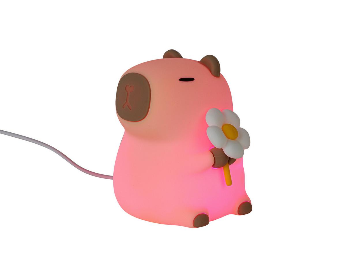 NOČNÍ SVĚTLO CAPYBARA - krémová, Moderní, plast (11/9,2/9cm) - Mömax