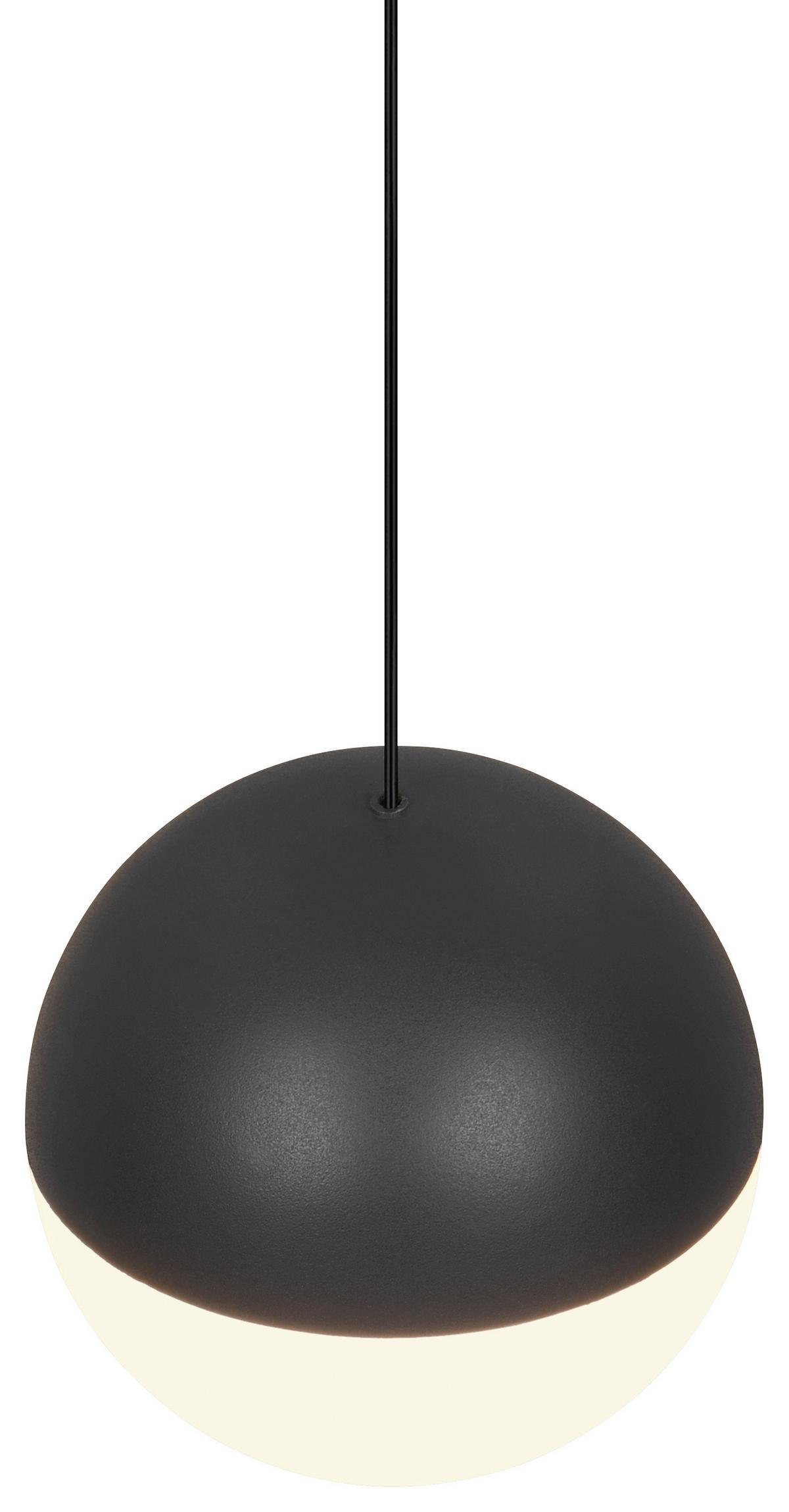 ZÁVĚSNÉ LED SVÍTIDLO SESTINE - bílá/černá, Moderní, kov/plast (11/150cm) - Mömax