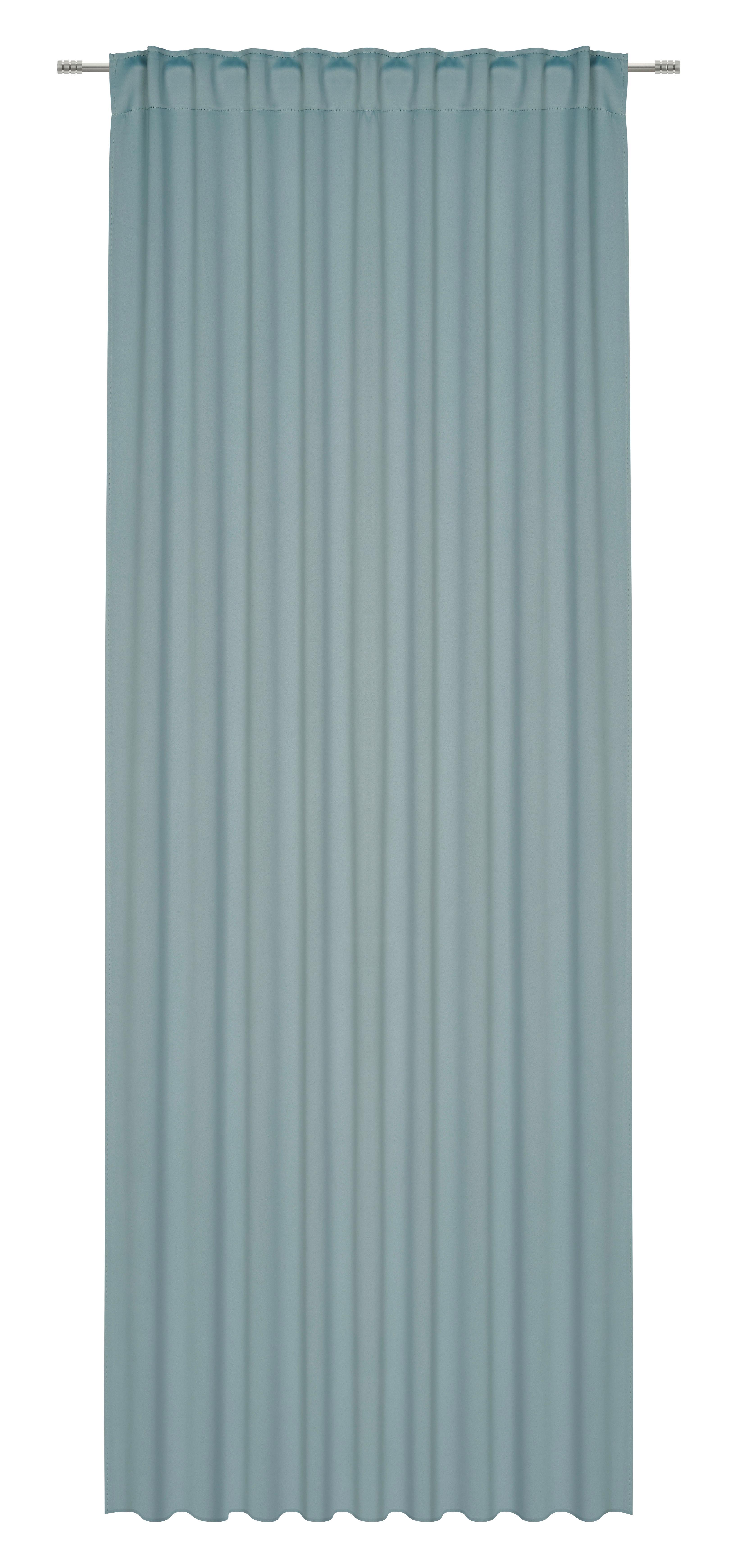 ZATEMŇOVACÍ ZÁVES HENRI - svetlozelená, textil (135/245cm) - Mömax