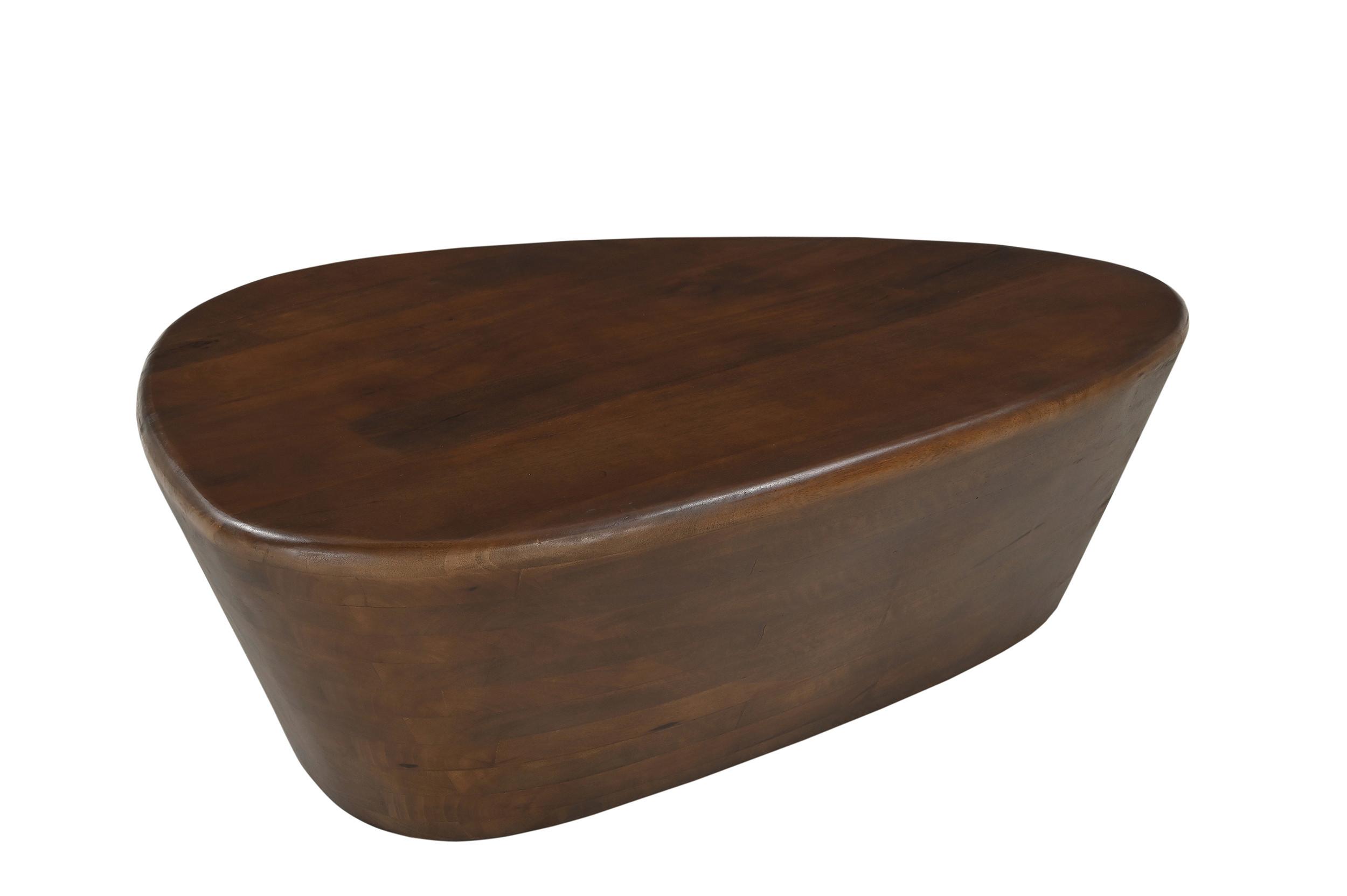 COUCHTISCH Mangoholz B: 107cm - Braun, Design, Holz (107/78/30cm) - MID.YOU