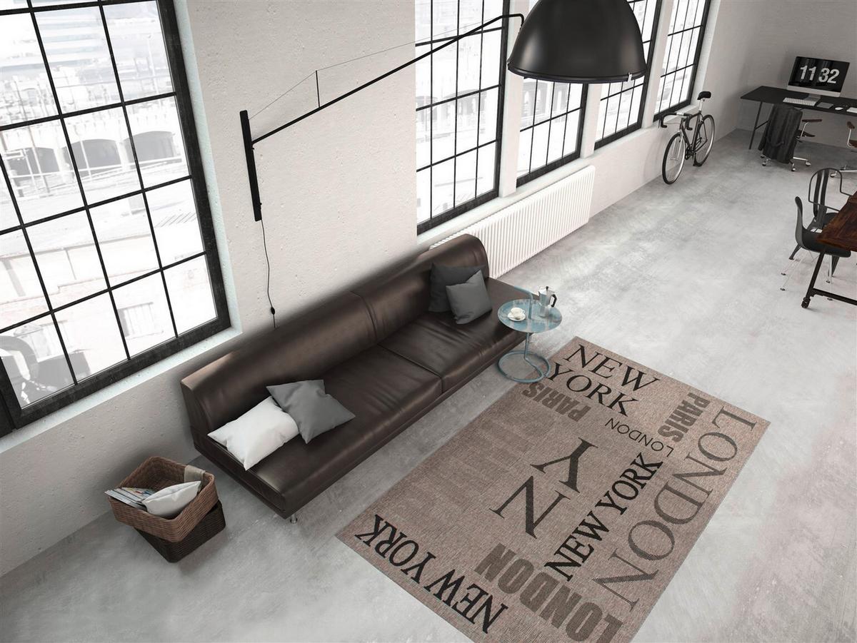 Teppich Sweden Täby Silber Multicolor, 80x150 cm - Multicolor, KONVENTIONELL, Textil (80/150cm) - Kayoom