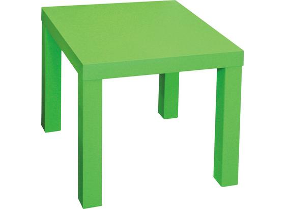 Kisasztal Normen - Zöld, modern, Faalapú anyag (39/40/39cm) Kisasztal Normen - Zöld, modern, Faalapú anyag (39/40/39cm)