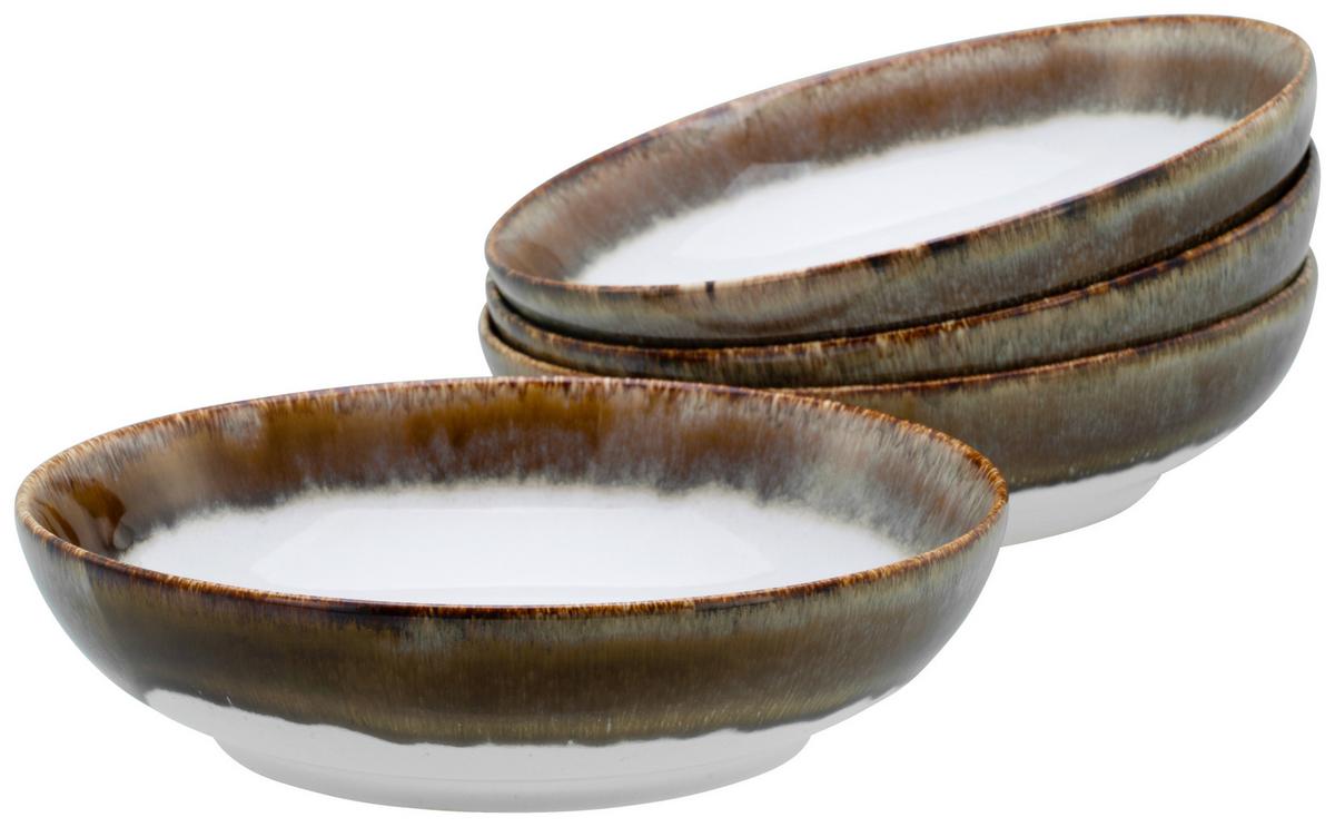 Schüsselset Cascade Steinzeug 4-teilig - Design, Keramik (22,5cm) - Creatable