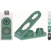 Krájač na vajíčka EGG SLICER - sivá/krémová, Basics (5/28/11.5cm)