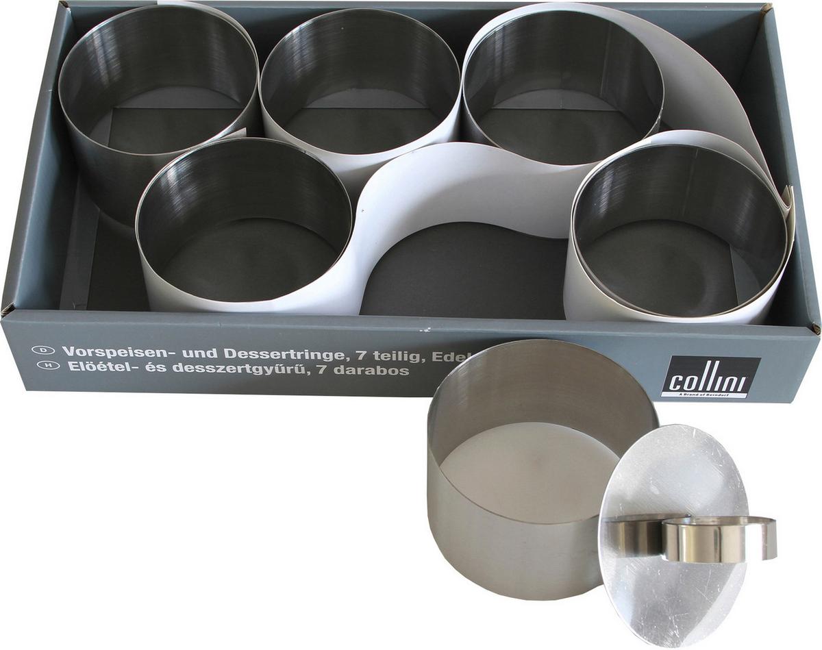 Vorspeisen und Dessertringe Aus Edelstahl 6er Set - LIFESTYLE (30/5,5/16,3cm) - Collini