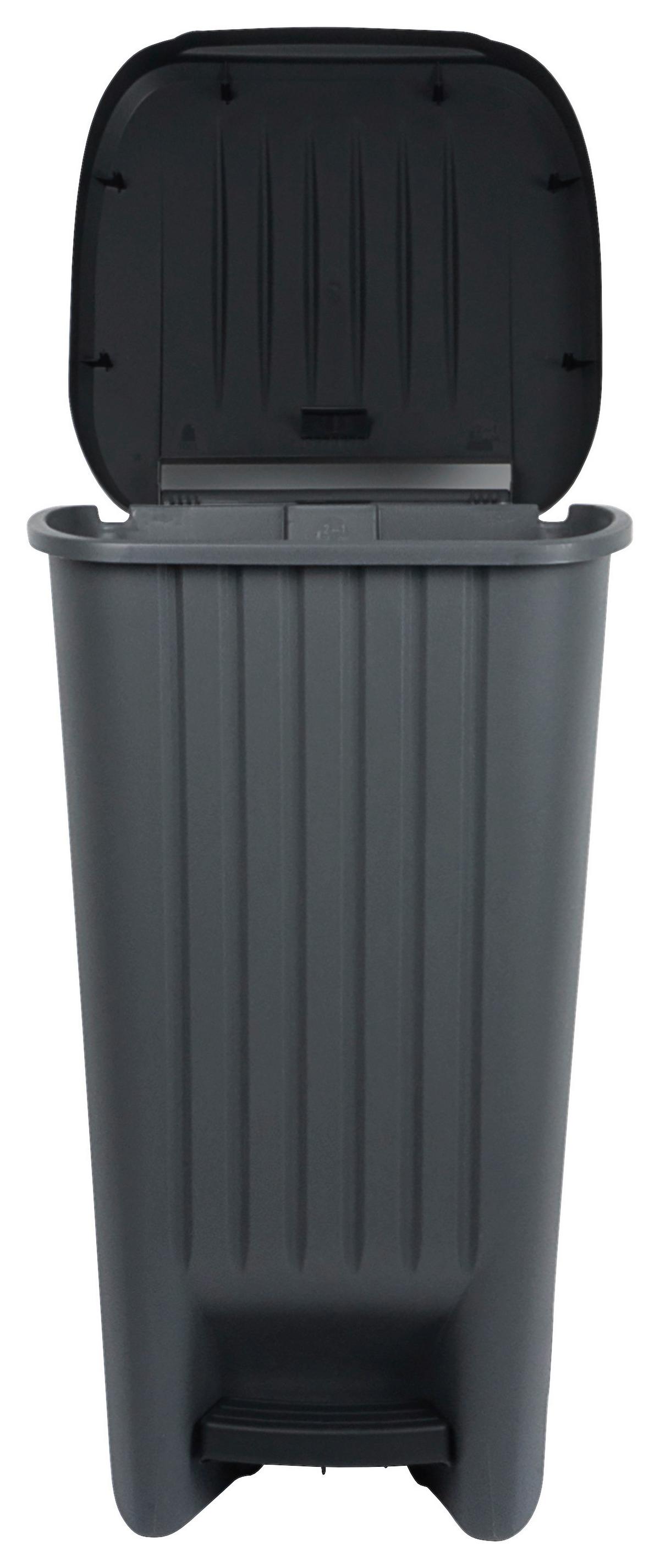 Kunststoff Grau 100l - Grau, Basics, Kunststoff (49/84/50cm)