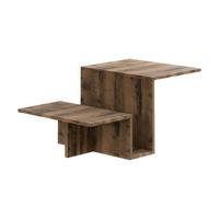 Couchtisch Relinda Nussbaumfarben B: 90 Cm - Nussbaumfarben, Design, Holzwerkstoff (90/45/50cm) - Livetastic