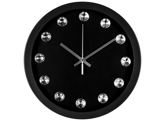 Wanduhr Benny Ø 30 cm - Schwarz/Weiß, Design, Kunststoff (30cm) Wanduhr Benny Ø 30 cm - Schwarz/Weiß, Design, Kunststoff (30cm)