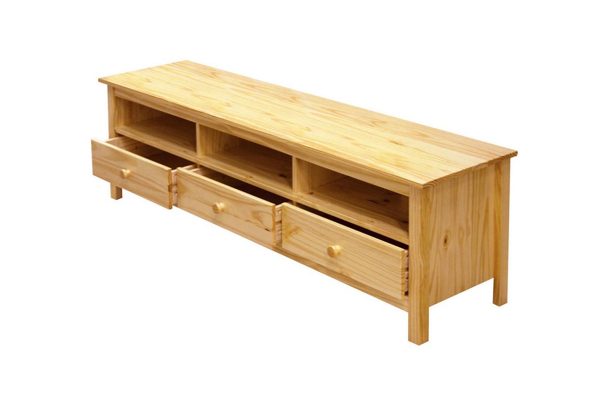 Lowboard Naturfarben B: 158 Cm - Naturfarben, Natur, Holz (158/47/40cm) - Livetastic