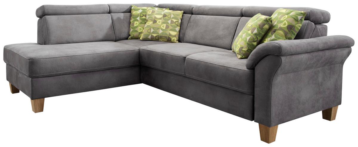 Ecksofa Arngast anthrazit, 194x245 cm - Eichefarben/Beige, KONVENTIONELL, Textil (194/245cm) - Sit & More