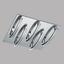 LED-Deckenleuchte Pertini - Chromfarben/Transparent, MODERN, Kunststoff/Metall (30/30/9,5cm) LED-Deckenleuchte Pertini - Chromfarben/Transparent, MODERN, Kunststoff/Metall (30/30/9,5cm)