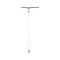 Schienensystem Urail Pendel 96969 In Chromfarben, dimmbar - Chromfarben, Basics, Kunststoff/Metall (4,4/135cm) - Paulmann