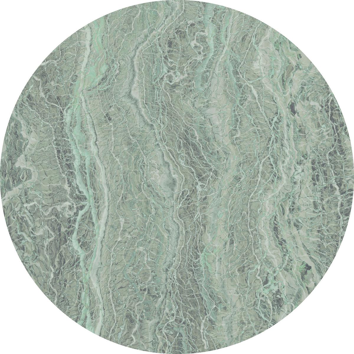 Fototapete Green Marble - Rosa/Grün, Trend, Papier (125cm) - Komar