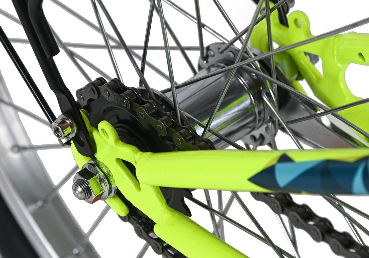 Dacapo Kinderfahrrad Boby Gelb - Gelb, Basics, Metall (25/140/60cm)