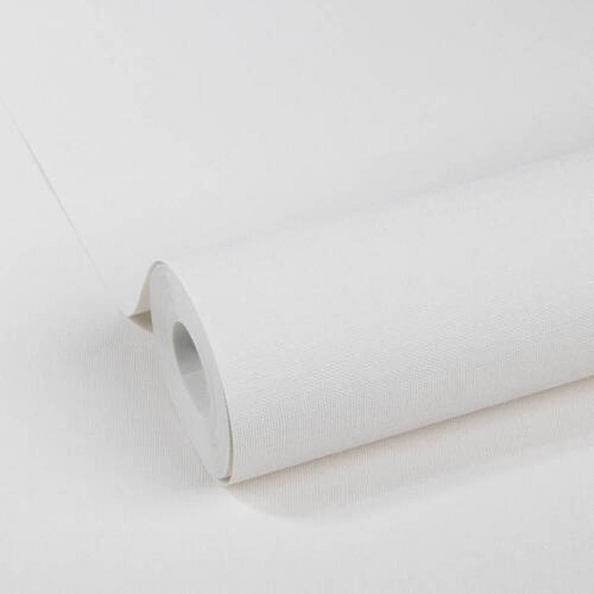 Vliestapete 5673486 - Weiß, Basics, Papier/Kunststoff (52/1000cm)