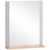 Wandspiegel Jelda Spiegelelement 600 - Platinfarben, Holzwerkstoff (60/71/12cm) - MID.YOU