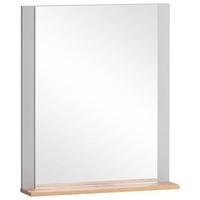 Wandspiegel Jelda Spiegelelement 600 - Platinfarben, Holzwerkstoff (60/71/12cm) - MID.YOU