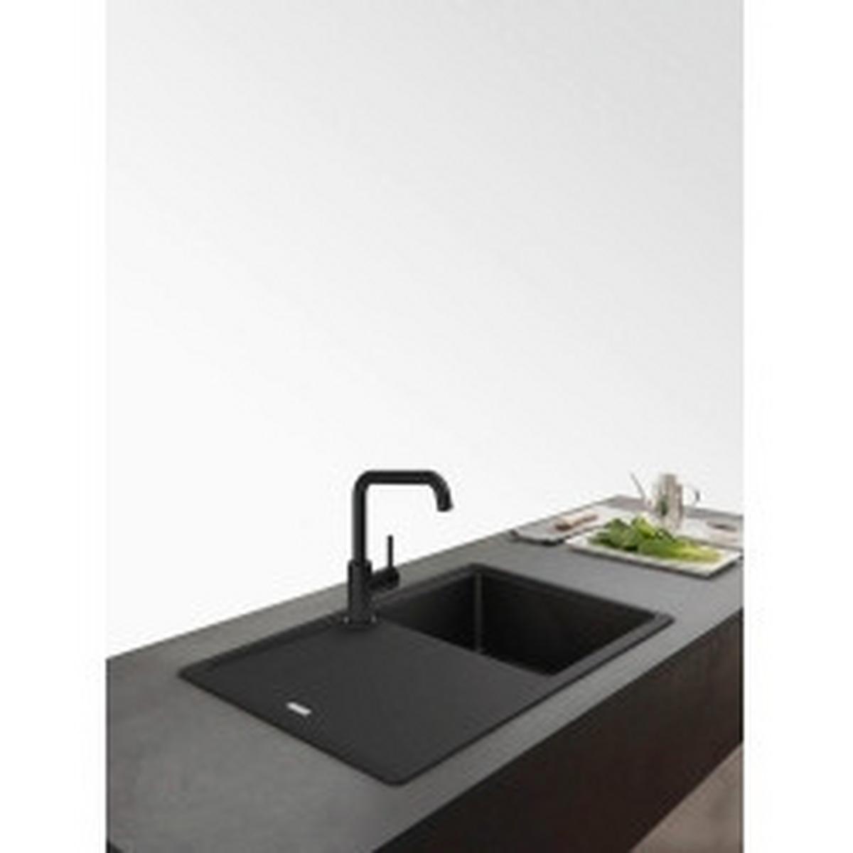 Küchenarmatur Lina U - Schwarz, MODERN, Metall (29,8cm) - Franke