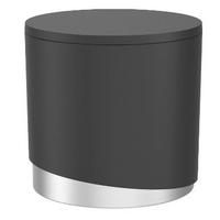 Organizér na kozmetiku Chris - čierna, Modern, kov/plast (12/10,1cm) - Premium Living