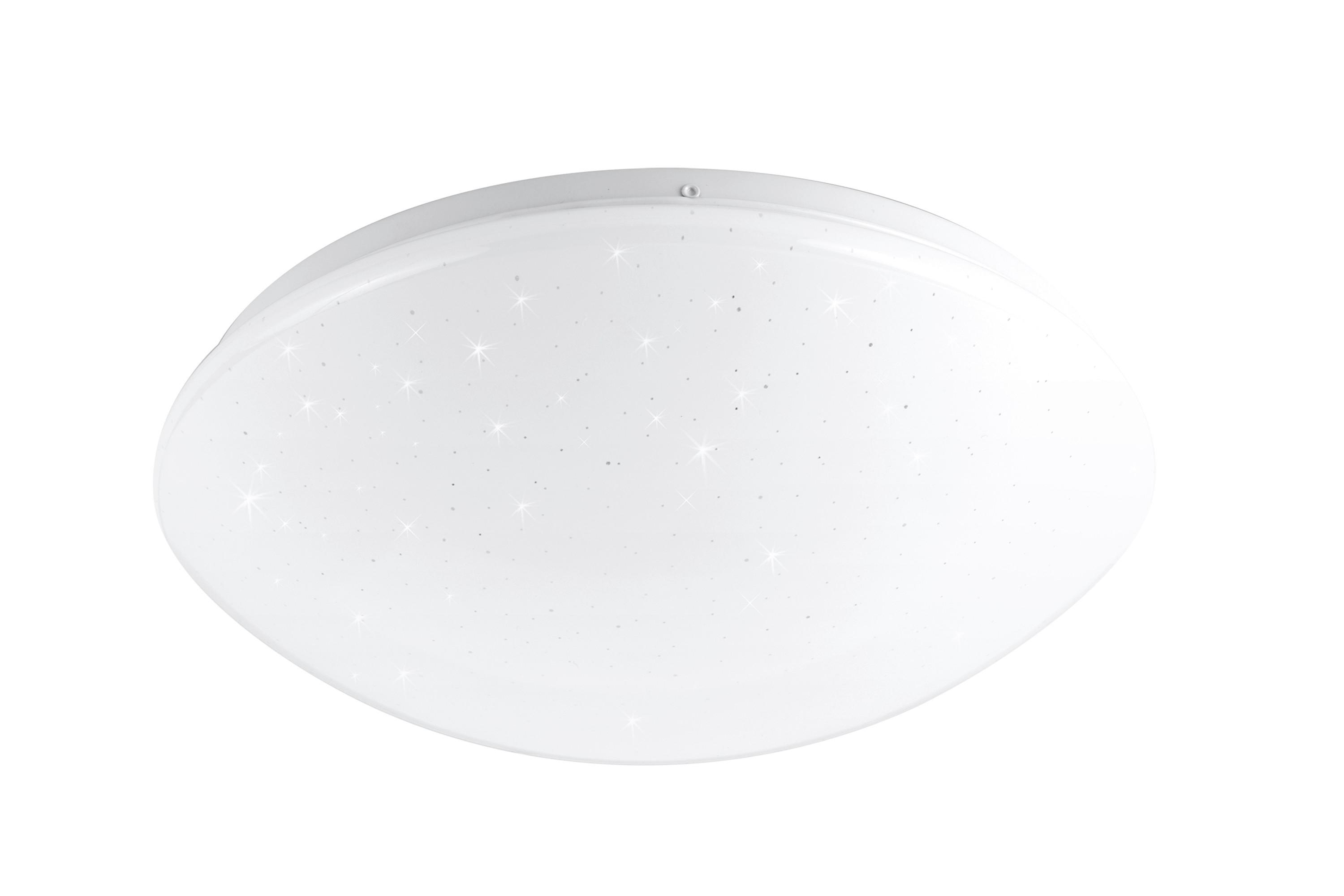 LED-Deckenleuchte 13-75178 - Weiß, Basics, Metall (38/38/10cm)