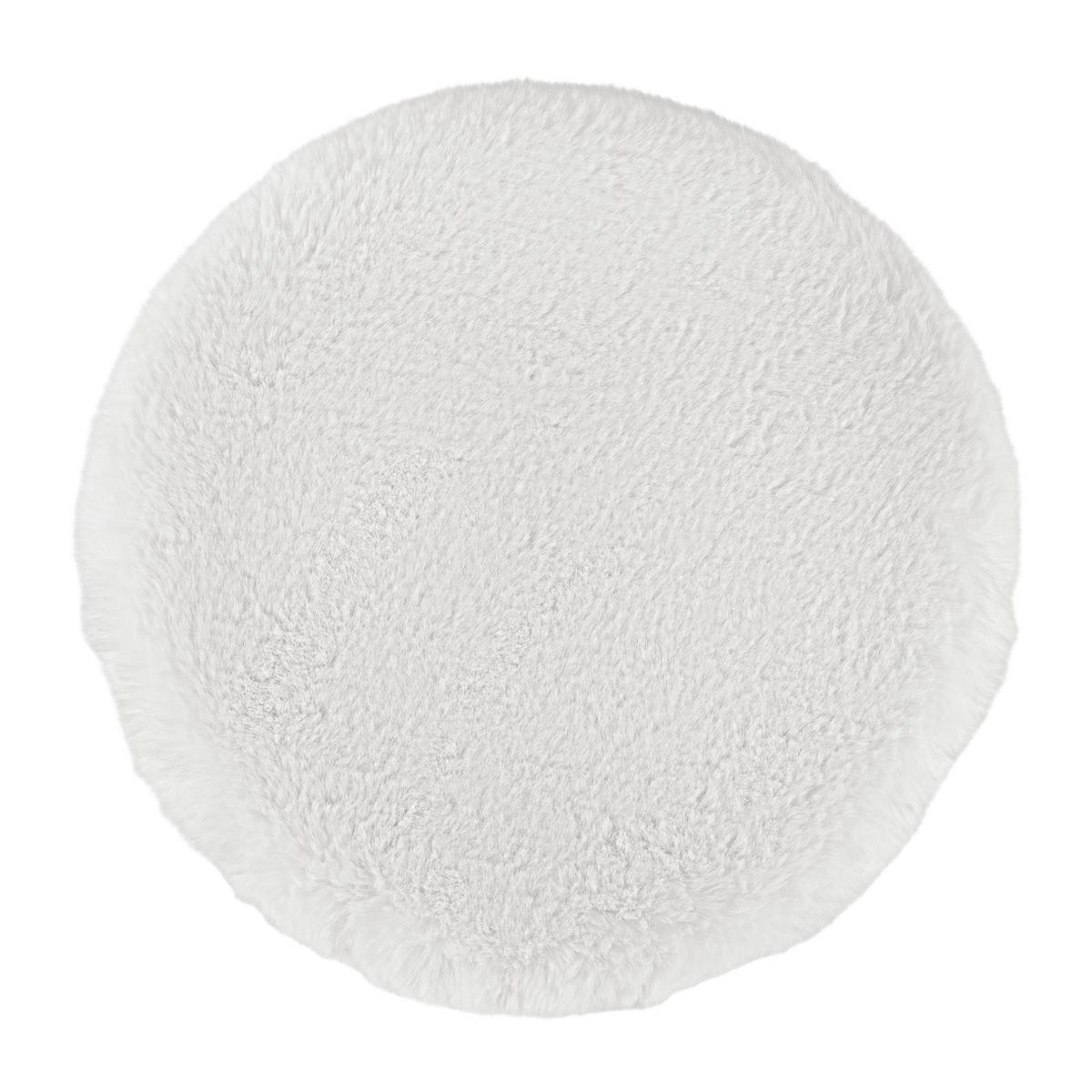 PODSEDÁK FLAUSCHI - bílá, textil (35/3cm) - Mömax