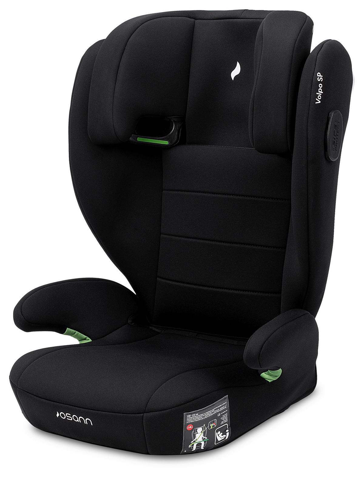 Kinderautositz Volpo Sp - Schwarz, Basics, Kunststoff (43/77/37cm) - Osann